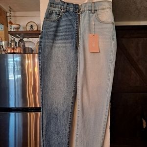 2 tone Revice skinny jeans